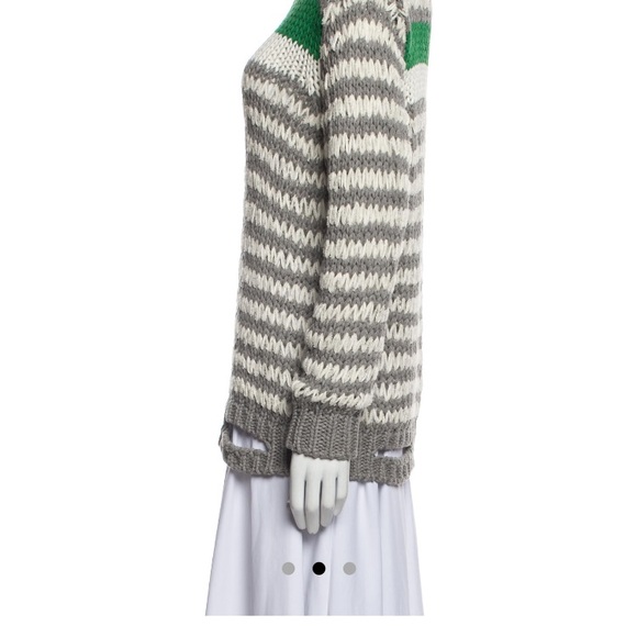 Great condition IRO off shoulder open knit sweater size XS - Picture 3 of 9